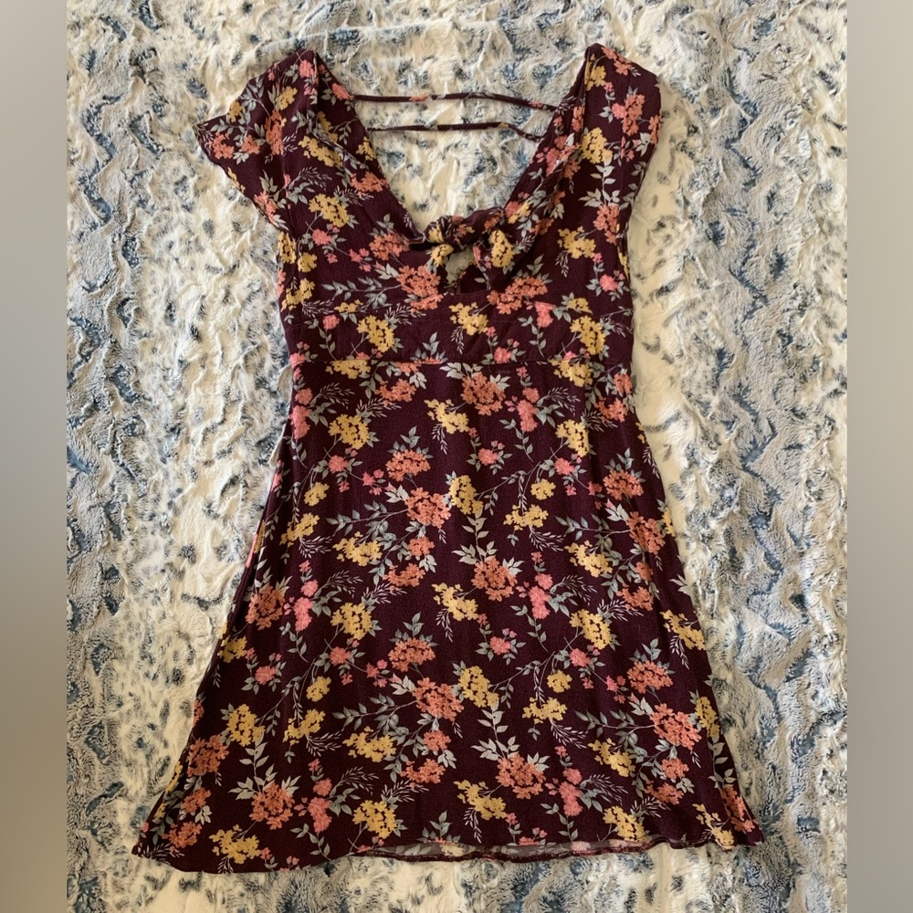 American Eagle floral mini dress